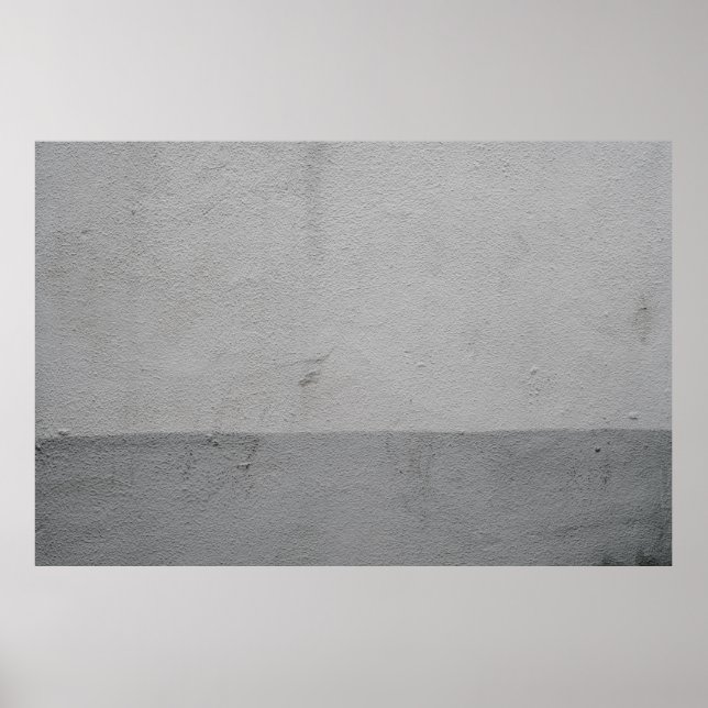 Poster White painted wall (Devant)