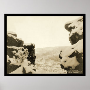 Poster White Rocks Deadwood SD 1887