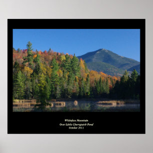 Poster Whiteface Mountain sur Little Cherrypatch Pond