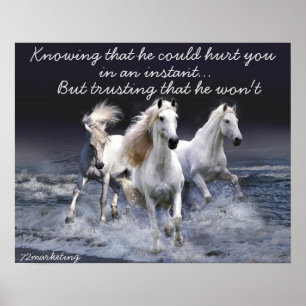 Poster WhiteHorses sachant il pourrait vous blesser