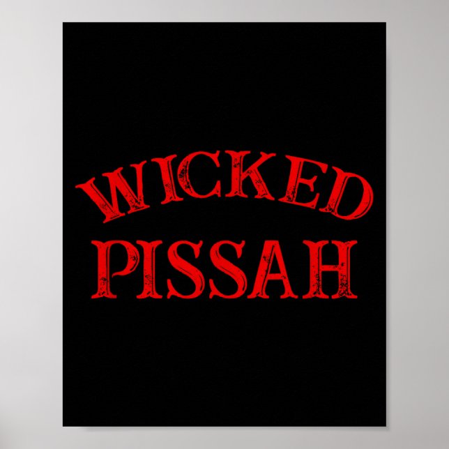 Poster Wicked Ah Funny Er Boston New England Southie  (Devant)
