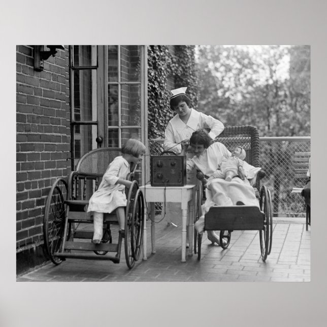 Poster Wicker Wheelchair, années 1920 (Devant)