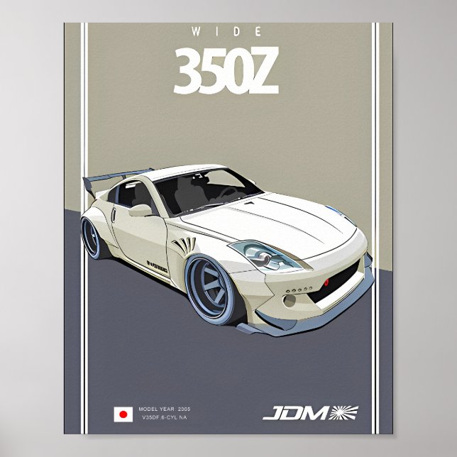 Poster Widebody Z33 (Devant)
