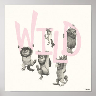 Poster WILD   Bêtes sauvages et Max - Rose