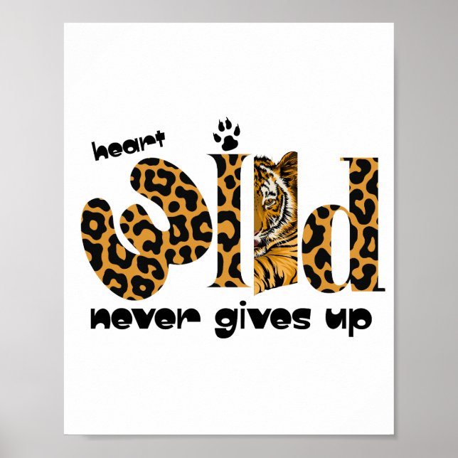 Poster wild heart (Devant)