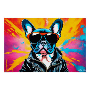 POSTER WILD ONE-FRANÇAIS BULLDOG 5