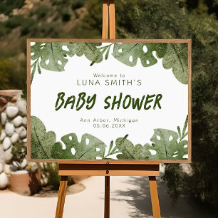 Poster Wild One Se Trouve Sur Le Chemin Safari Baby showe