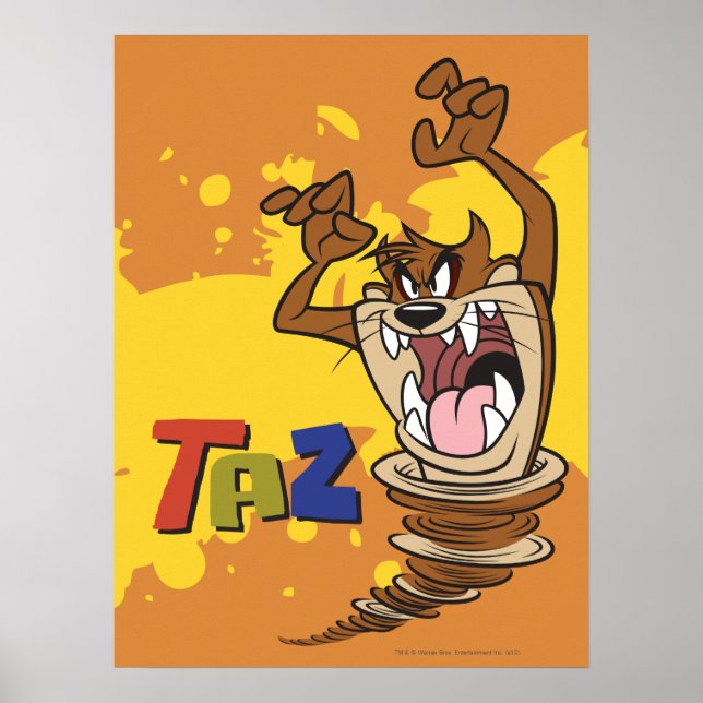 Poster Wild TAZ™ (Devant)