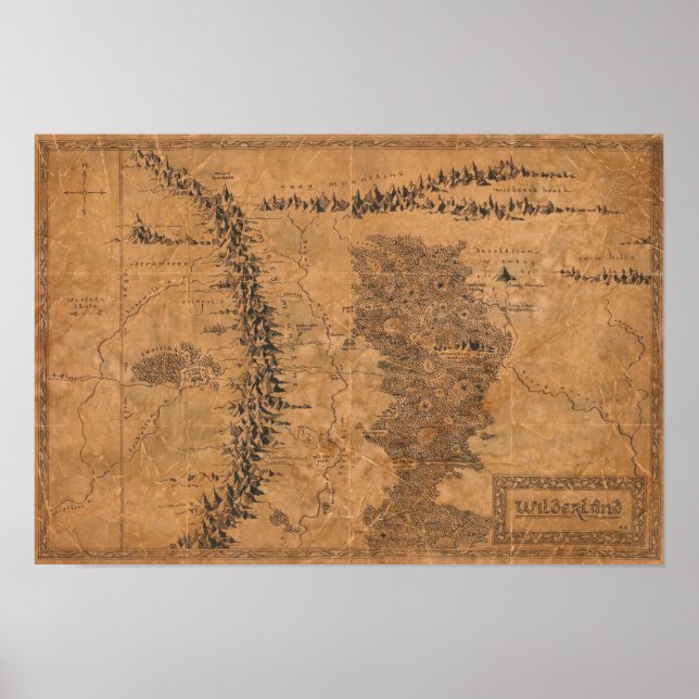 Poster Wilderland (Devant)