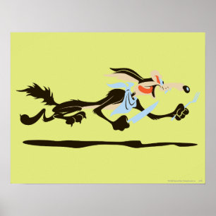Poster WILE E. COYOTE™ À la poursuite du dîner