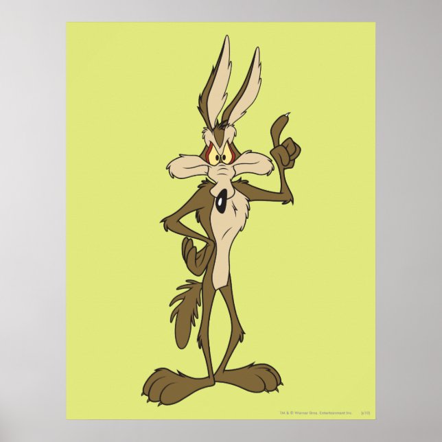 Poster Wile E. Coyote Haut (Devant)