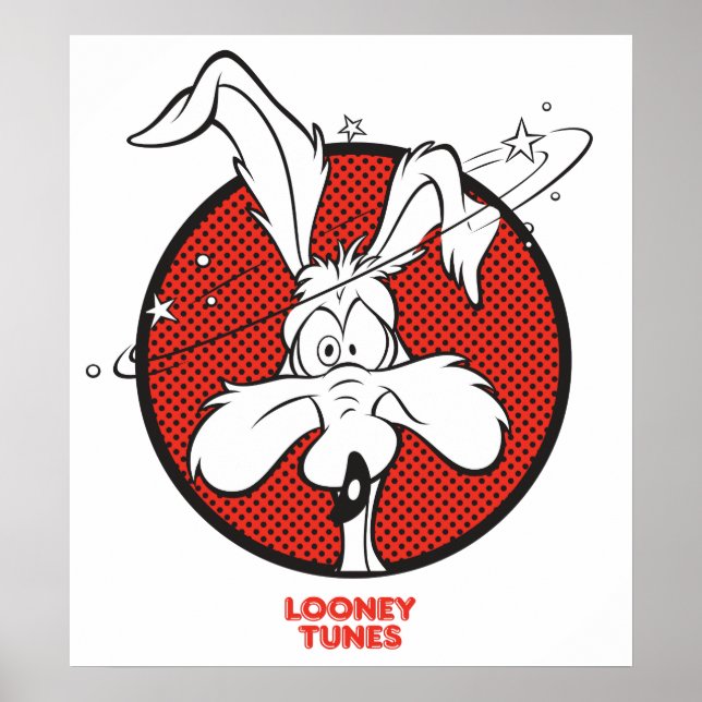 Poster Wile E. Coyote Icon Dotty (Devant)