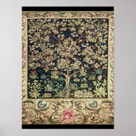 Poster Willam Morris de beaux designs et créations, Vint