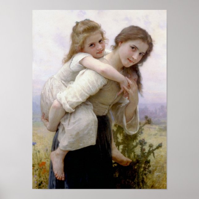 Poster William Adolphe Bouguereau (Devant)