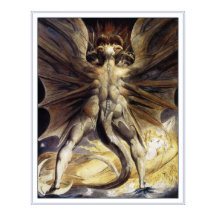 Poster William Blake Imprimer : Great Red Dragon