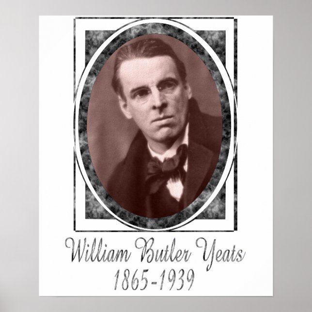 Poster William Butler Yeats (Devant)