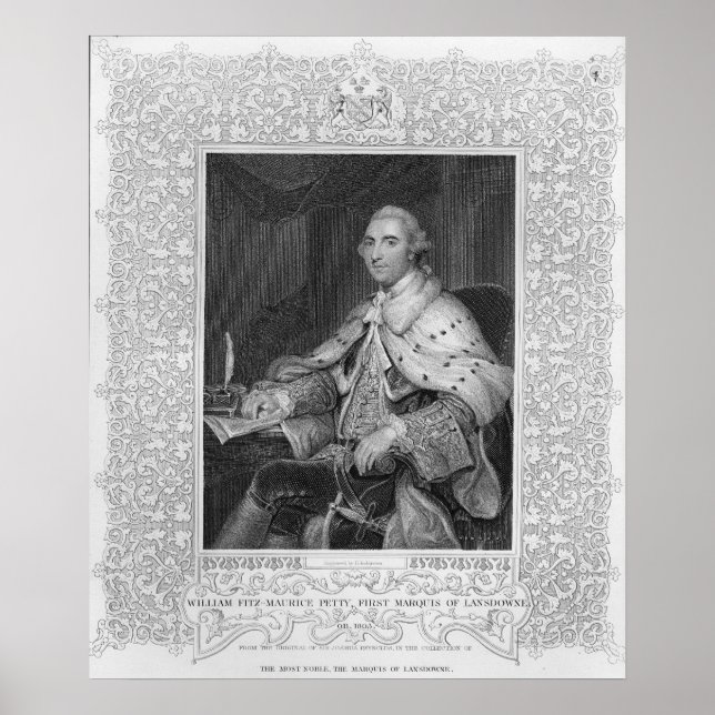 Poster William Fitz-Maurice Petty (Devant)