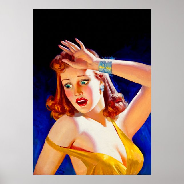 Poster William Fulton Soare : Couvre-pâte Menace (Devant)