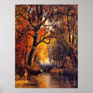 Poster William Hart, Le Bord de l'Hiver, beaux-arts