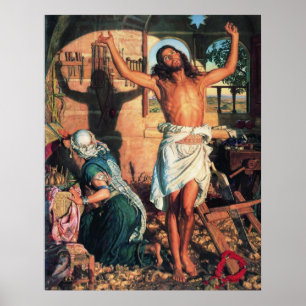 Poster William Holman Hunt L'ombre de la mort