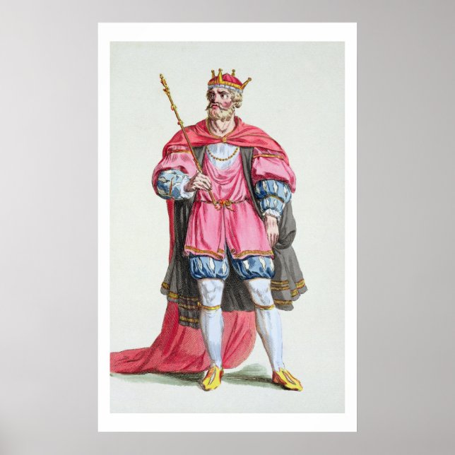 Poster William le Conquérant (1027-87), de Receuil des (Devant)