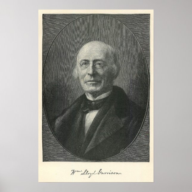 Poster William Lloyd Garrison (Devant)