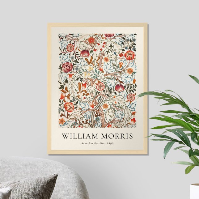 Poster William Morris Acanthus Portiere (Créateur téléchargé)