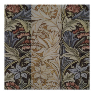Poster William Morris Bluebell Tapestry Design