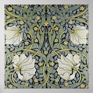Poster William Morris - conception de papier peint de