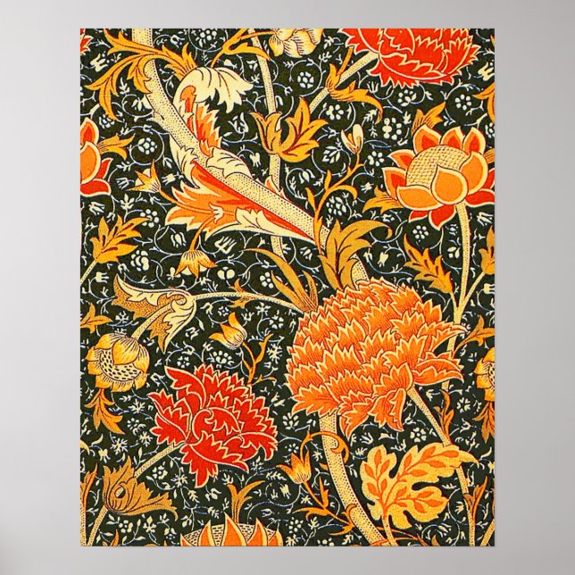 Poster William Morris Cray Fond d'écran Motif (Devant)