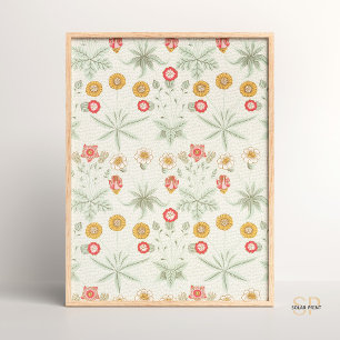 Poster William Morris Daisy Classic Floral Elégance