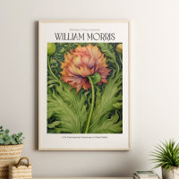 William Morris Fleur sauvage rose Vintage