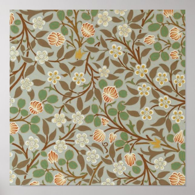 Poster William Morris Motif d'art (Devant)
