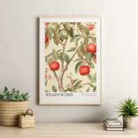 William Morris Pommes Vintages et fleurs