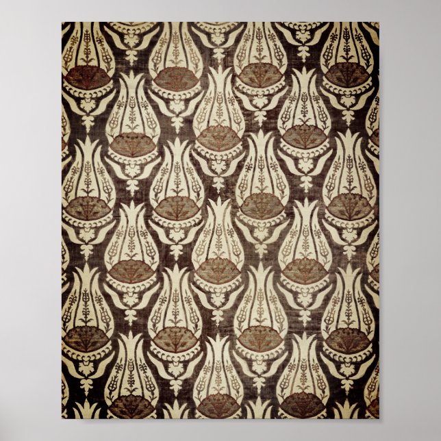 Poster William Morris's Furnishing fabric célèbre (Devant)