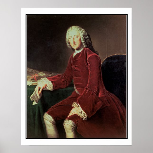 Poster William Pitt l'"aîné", plus tard 1er comte de Chat (Devant)
