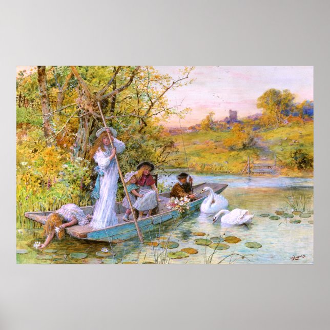 Poster William Stephen Coleman : La navigation (Devant)