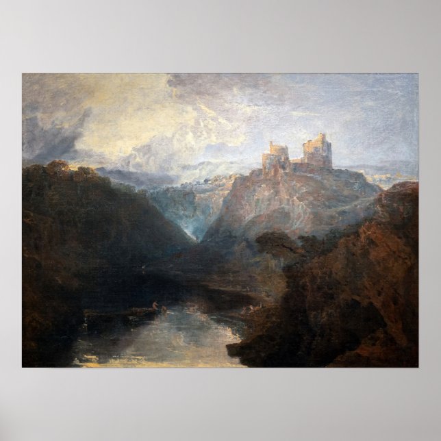 Poster William Turner - Château de Kilgarren, Pembrokeshi (Devant)