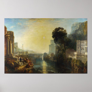 Poster William Turner - Didon construisant Carthage