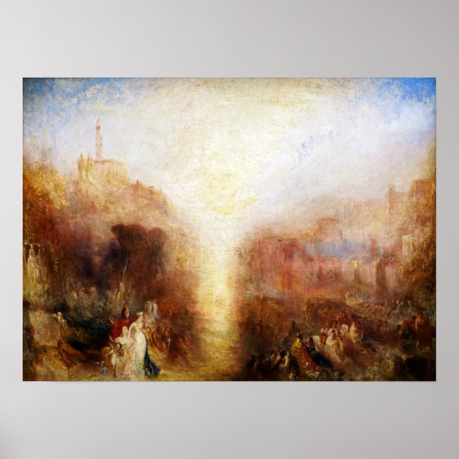 Poster William Turner - La visite du tombeau (Devant)