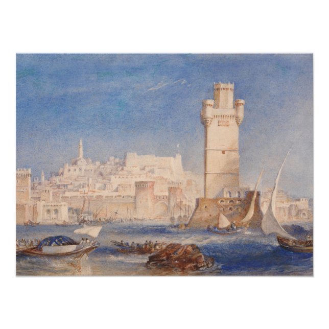 Poster William Turner Rhodes (Devant)