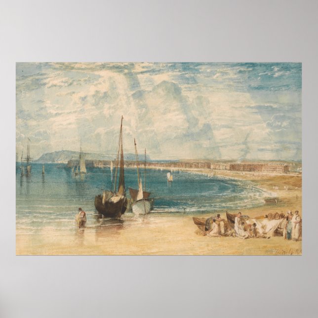 Poster William Turner Weymouth (Devant)