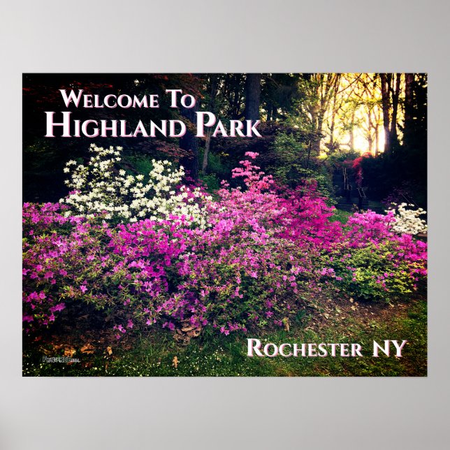 Poster - Willkommen im Highland Park Rochester NY (Vorne)