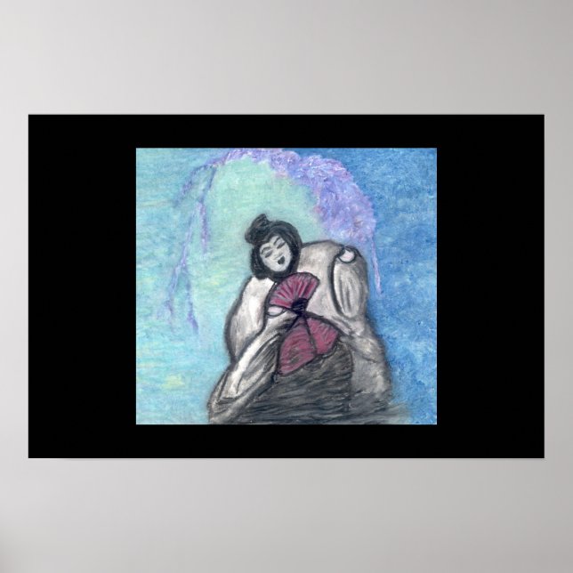 Poster Wilting Geisha (Devant)