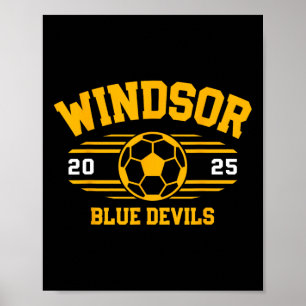 Poster Windsor Blue Devils Soccer Ll 2025