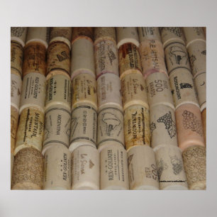 Poster Wine Lovers' Corks