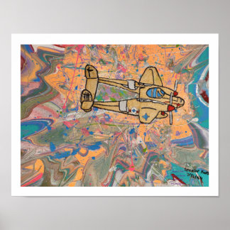 Poster Wings of Gold Open Edition