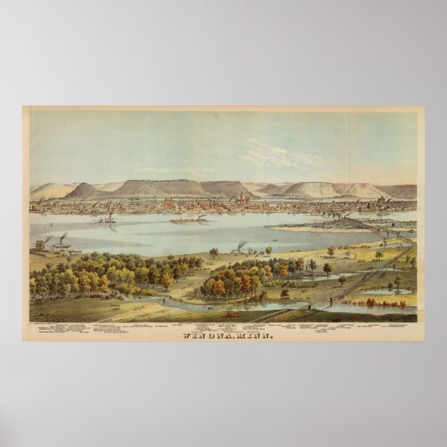Poster Winona, Minnesota (Devant)