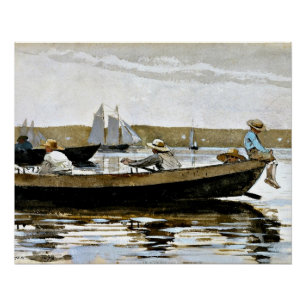 Poster Winslow Homer - Garçons dans un Dory