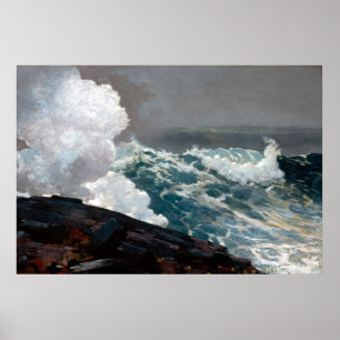 Poster Winslow Homer Northeaster